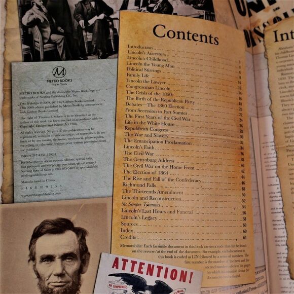 Lincoln An Illustrated Life And Legacy Book - Picture 3 of 11